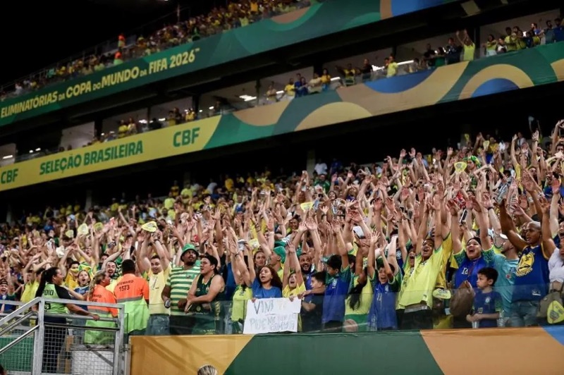 Ir para um jogo de Copa do Mundo